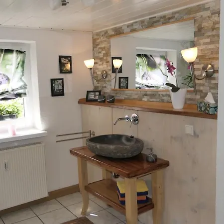 Appartement Apartment Blockstube Mit Infrarot-Sauna Großschönau