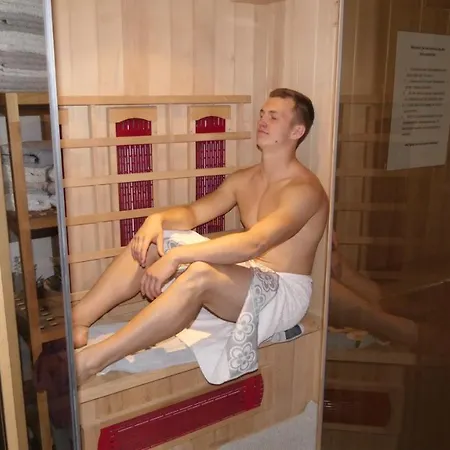Apartment Blockstube Mit Infrarot-Sauna Großschönau